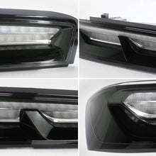 Clear Lens LED Tail Lights For Chevrolet Chevy Camaro 2016-2018 w/Sequential Siganl