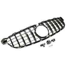 Front Bumper Grill Chrome/Black For Mercedes C-class W205 C205 C63 2015-2018