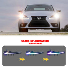 RGB LED Daytime Running Light DRL Kit for Lexus IS250 IS200t IS300 2017–2020