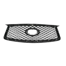Chrome Front Bumper Mesh Grille For 2019-2023 Infiniti QX50 W/ Camera Hole