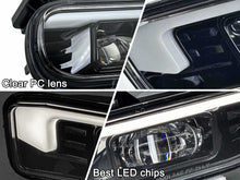 Pair Clear LED Projector Fog Lights for Chevy Silverado Tahoe Suburban 1999–2002