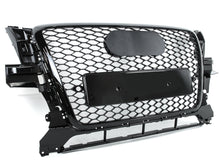 Gloss Black Front Mesh Grille Honeycomb for Audi Q5 Non-Sline 2008-2011 2012 fg277