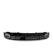 Glossy Black Rear Diffuser For Audi A7 C7 Non-Sline 2012-2015