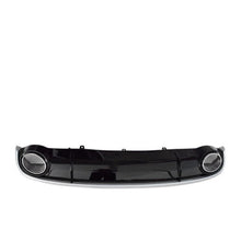 Glossy Black Rear Diffuser For Audi A7 C7 Non-Sline 2012-2015