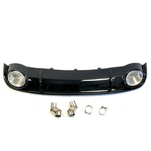 Rear Diffuser + Chrome Exhaust Tips for Audi A4 B8 Sedan 2009-2012