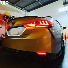 Pair Full Smoked LED Tail Lights for 2018-2024 Toyota Camry Tail Light Kits