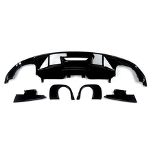 Rear Diffuser Gloss Black for Ford Mustang 2015-2017