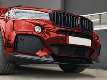 Black Front Lip & Rear Diffuser Spoiler For BMW X5 F15 M-Sport 2015-2018