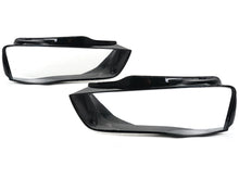Headlight Lens Cover Kit Pair w/ Glue For Audi A4 A4 Allroad B8.5 2013-2016