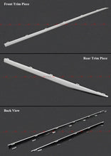 For 2023-2025 Honda Accord Yofer Side Skirt Extension Black + Pearl White Trim