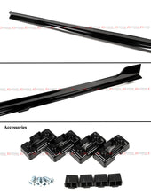 For 2014-2020 VW Golf GTI R MK7 MK7.5 4DR TCR Style Gloss Black Side Skirt Extension