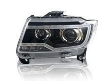 For Jeep Compass 2011-2017 Dark Headlight Low/High Beam Pair