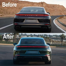 Gloss Black Exhaust Tips Replace for Porsche Panamera 4 / 4S 976 2024 2025+