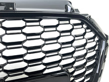 RS3 Style Front Grille for Audi A3/S3 8V 2017-2020 – Gloss Black Honeycomb