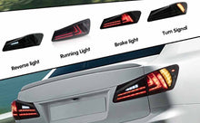 Smoked Led Tail lights Fit Lexus IS250 350 IS F 2006-2015 Rear Lamp Assembly