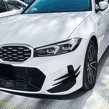 Front Bumper Side Vent Fin Trim Kits For BMW G20 G21 LCI M340i 330i 2023-2024