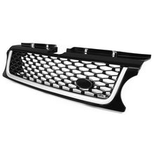 Front Black Upper Grille w/ Air Side Vents For Range Rover Sport L320 2010-2013