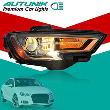 Right Side Headlight Audi A3 2017-2020 HID Xenon Non-AFS Projector Assembly RH Passenger Lamp