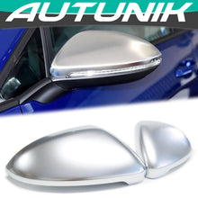 Matte Chrome Side Mirror Cover Caps for VW GOLF 7 MK7 MK7.5 GTI R TSI TDI mc22