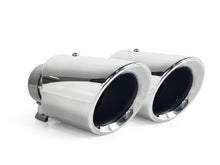 Universale 2.5'' Exhaust Muffler Tips Chrome / Black for Porsche