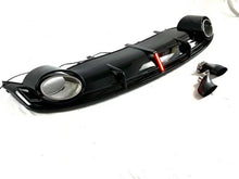 Rear Diffuser + Exhaust Tips For Audi A7 C7 S-Line Sedan 2012-2015