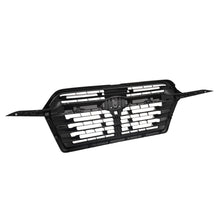 Black With Chrome Trim Front Upper Grille For 2023 2024 Subaru Ascent