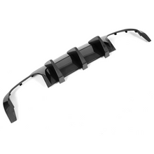 Carbon Look Rear Diffuser For Mercedes C-Class W204 C63 AMG 2012-2014
