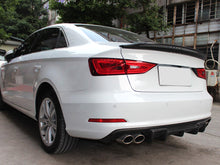 Real Carbon Fiber Duckbill Spoiler Wing for AUDI A3 8V S3 RS3 Sedan 2013-2020 od96