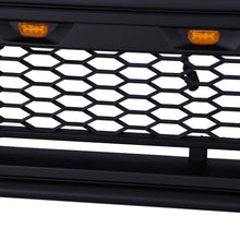 For 2012-2015 Toyota Tacoma Front Grille Bumper Grill W/ LED lights Matte Black