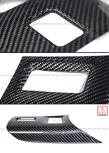 For 2022-2025 Subaru BRZ Toyota GR86 Real Dry Carbon Fiber Center Console Trim Cover