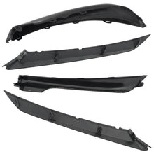 11PC For Toyota Camry SE 2018-2020 Front Gloss Black Grille Bumper Headlight Lower trim