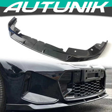 Gloss Black Front Bumper Lip Spoiler For 2023-2025 BMW G20 3 Series M340i 330i M Sport LCI