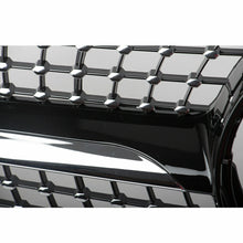 Black/Chrome Diamond Grill Front Grille For Mercedes Benz W213 Sedan 2017-2020