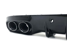 Rear Diffuser & Black Exhaust Tips for Mercedes C205 C200 C300 C43 AMG Coupe Convertible 2015-2020