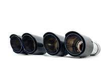 60mm Carbon Fiber Exhaust Tips Tailpipe for Audi Mercedes BMW