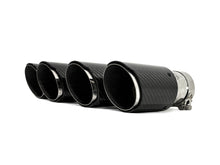 65mm Inlet Dual Carbon Exhaust Tips Replace for BMW Audi Mercedes Models