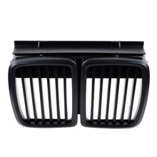 Matte Black Front Kidney Grill Grille for 1982-1994 BMW E30 3-Series 325i 318is