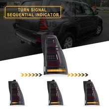 LED Rear Tail Lights Assembly w/Dynamic Lamps For 2003-2009 Toyota 4Runner