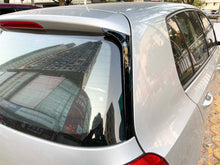 Glossy Black Rear Window Spoiler Side Flaps For VW Golf 6 MK6 TSI TDI vw5