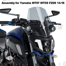 LED Headlight Assembly For Yamaha FZ09 MT09 2014 2015 2016/MT07 2019 Plug & Play