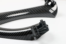 6pcs Carbon Fiber Style Interior Door Handle Pull Panel Trim For BMW E90 E91 3 Series 328i 335i 2006-2011