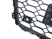 Gloss Black Honeycomb Front Grille for Audi A6 C8 S6 2019-2025 fg254