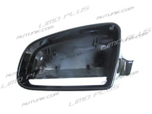 Gloss Black Side Mirror Cover Caps Replace For AUDI A4 B7 B6 2002-2008 mc53