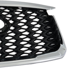 Front Radiator Upper Grille Black&Chrome For Infiniti QX60 2022 2023