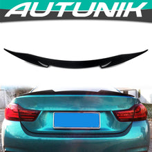 Gloss black Rear Trunk Spoiler Wing For BMW F32 Coupe M4 F82 2014-2020
