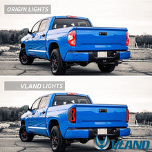Smoked LED Tail Lights For TOYOTA Tundra 2014-2021 Rear Brake Lamps Animation