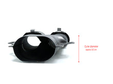 Rear Diffuser + Black Exhaust Tips for Mercedes E Class C238 A238 Coupe E300 E400 E450 AMG Pack 2018-2020