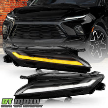 For 2023-2025 Chevy Blazer Upper LED Daytime Running Lights Signal Lamps Pair