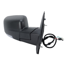 11Pin Passenger Black Power Heated Mirror For Ram 1500 2500 3500 2013-2018 Turn Signal Light Right