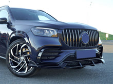 Chrome+Black Front Bumper GT Grille for 2020–2024 Mercedes-Benz X167 GLS450 GLS580 GLS400 GLS350
